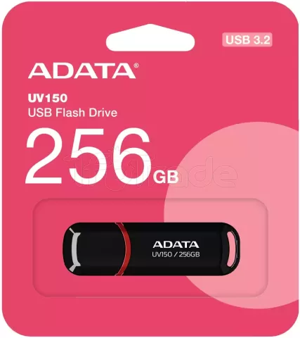 Photo de Clé USB 3.2 Adata UV150 - 256Go (Noir)