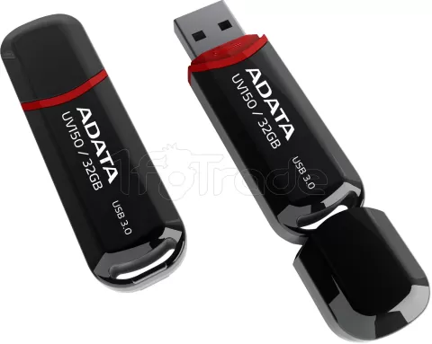 Photo de Clé USB 3.2 Adata UV150 - 32Go (Noir)