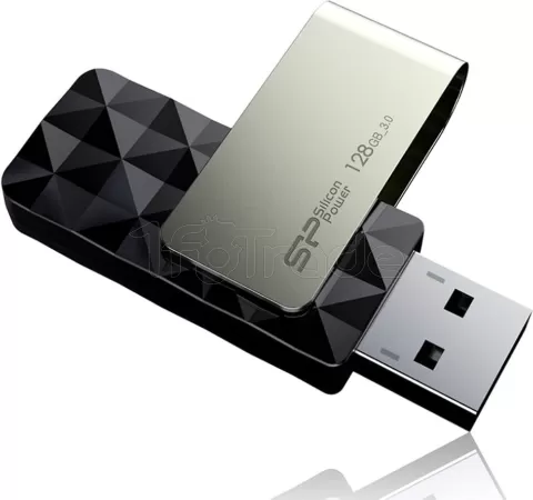 Photo de Clé USB 3.2 Silicon Power Blaze B30 - 128Go (Noir)