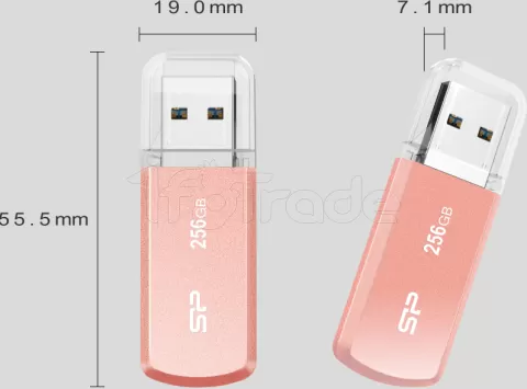 Photo de Clé USB 3.2 Silicon Power Helios 202 - 128Go (Bleu)