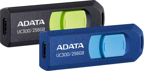 Photo de Clé USB-C 3.2 Adata UC300 - 256Go (Bleu)