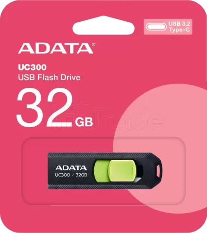 Photo de Clé USB-C 3.2 Adata UC300 - 32Go (Noir)