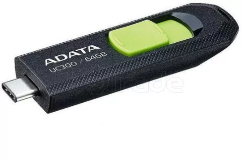 Photo de Clé USB-C 3.2 Adata UC300 - 64Go (Noir)