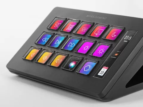 Photo de Console de streaming Mars Gaming Stream Deck Slim MSD-One (Noir)