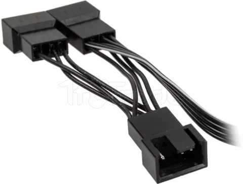 Photo de Dédoubleur d'alimentation (Y) Kolink 4 pins PWM vers 3x 3 Pins 35cm