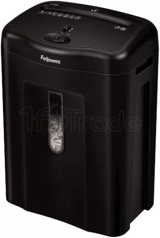 Photo de Destructeurs de documents Fellowes Powershred 11C avec panier (Noir)