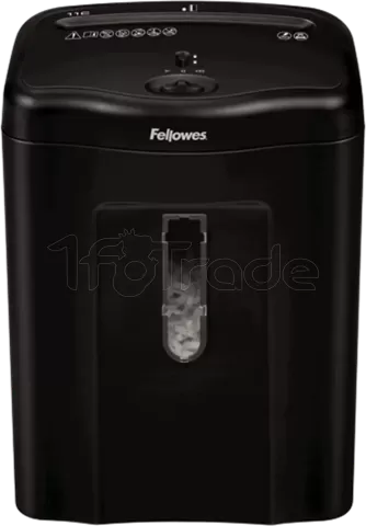 Photo de Destructeurs de documents Fellowes Powershred 11C avec panier (Noir)