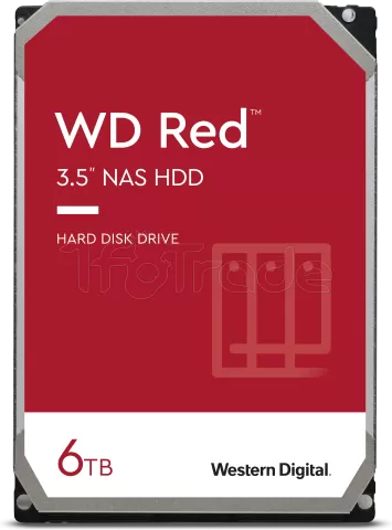 Photo de Disque Dur 3,5" Western Digital Red 6To  - S-ATA