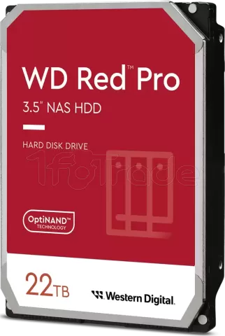 Photo de Disque Dur 3,5" Western Digital Red Pro 22To  - S-ATA