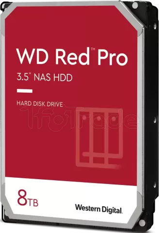 Photo de Disque Dur 3,5" Western Digital Red Pro 8To  - S-ATA