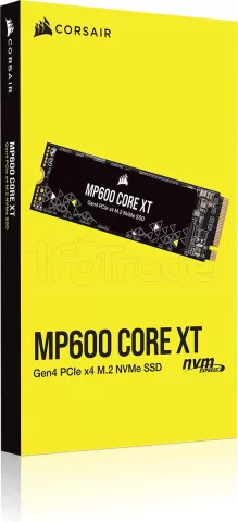DISQUE DUR INTERNE MSI SPATIUM M461 4TO SSD M.2 NVME