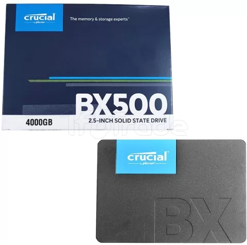 Photo de Disque SSD Crucial BX500 4To - S-ATA 2,5"