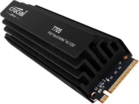 Photo de Disque SSD Crucial T705 2To avec dissipateur - NVMe M.2 Type 2280