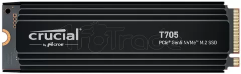 Photo de Disque SSD Crucial T705 2To avec dissipateur - NVMe M.2 Type 2280