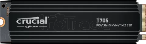 Photo de Disque SSD Crucial T705 4To avec dissipateur - NVMe M.2 Type 2280