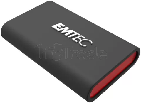 Photo de Disque SSD externe Emtec X210 - 1To  (Noir/Rouge)