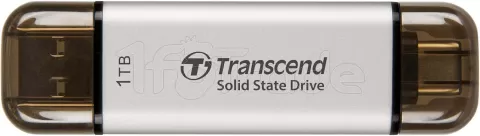 Photo de Disque SSD externe Transcend ESD310 - 1To (Argent)