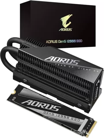 Photo de Disque SSD Gigabyte Aorus Gen5 12000 2To  - NVMe M.2 Type 2280