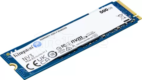 Photo de Disque SSD Kingston NV3 500Go - NVMe M.2 Type 2280