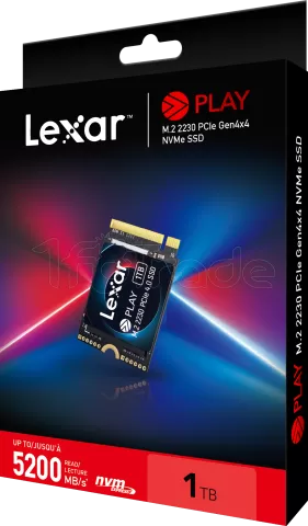 Photo de Disque SSD Lexar Play 1To - NVMe M.2 Type 2230