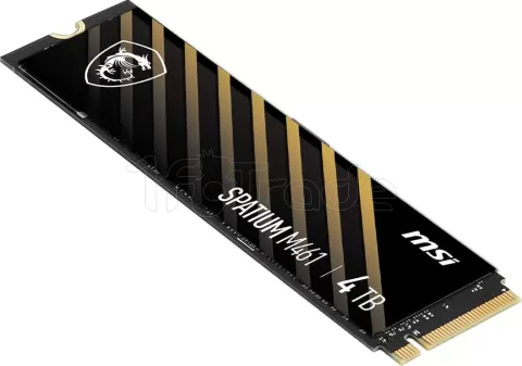 Photo de Disque SSD MSI Spatium M461 4To  - NVMe M.2 Type 2280