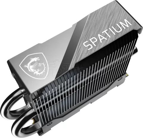 Photo de Disque SSD MSI Spatium M580 Frozr 2To avec dissipateur - NVMe M.2 Type 2280