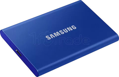 Photo de Disque SSD NVMe externe Samsung T7 - 1To  (Bleu)