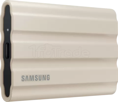 Photo de Disque SSD NVMe externe Samsung T7 Shield - 1To  (Beige)