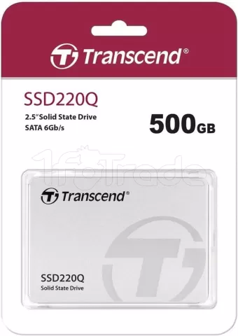 Photo de Disque SSD Transcend 220Q 500Go  - S-ATA 2,5"