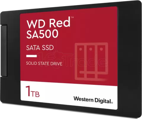 Photo de Disque SSD Western Digital Red SA500 NAS 1To  - S-ATA 2,5"