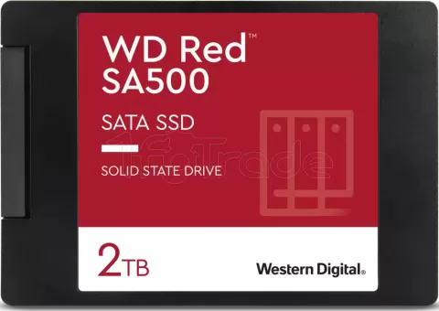 Photo de Disque SSD Western Digital Red SA500 NAS 2To  - S-ATA 2,5"