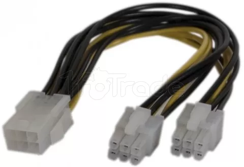 Photo de Doubleur d'alimentation PCI Express 6 pins -15 cm