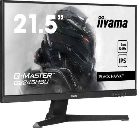 Photo de Ecran 22" Iiyama G-Master Black Hawk G2245HSU-B2 Full HD 100Hz (Noir)