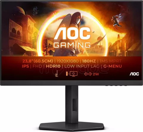 Photo de Ecran 24" AOC Gaming 24G4X Full HD (Noir) 180Hz