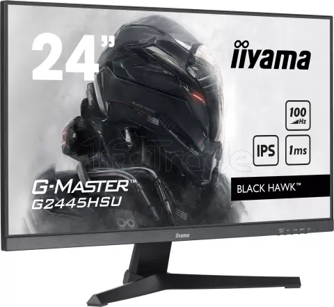 Photo de Ecran 24" Iiyama G-Master Black Hawk G2445HSU-B2 Full HD 100Hz (Noir)