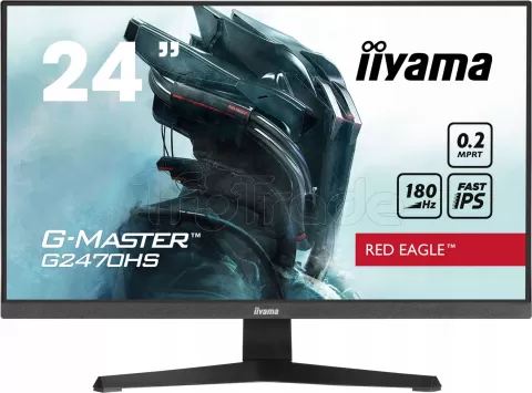 Photo de Ecran 24" Iiyama G-Master Red Eagle G2470HS-B1 Full HD 180Hz (Noir)