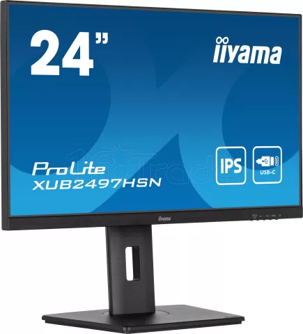 Photo de Ecran 24" Iiyama ProLite XUB2497HSN-B1 Full HD 100Hz (Noir)