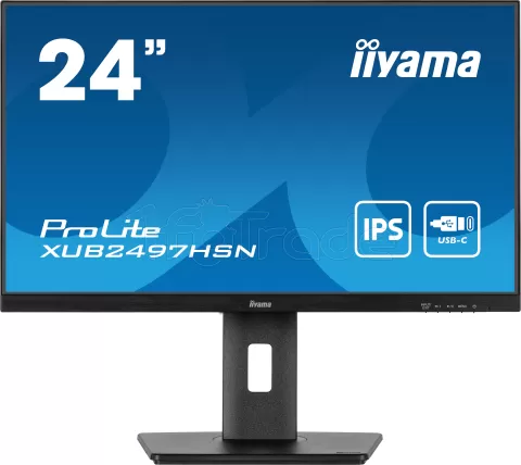 Photo de Ecran 24" Iiyama ProLite XUB2497HSN-B1 Full HD 100Hz (Noir)