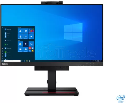 Photo de Ecran 24" Lenovo ThinkCentre Tiny-in-One 24 Full HD (Noir)