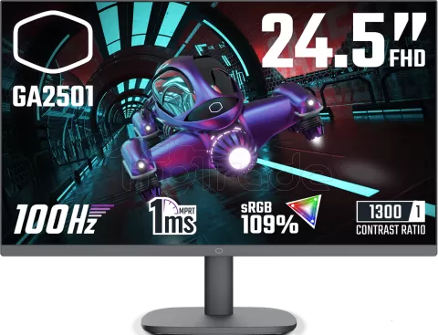 Photo de Ecran 25" Cooler Master GA2501 Full HD 100Hz (Noir)