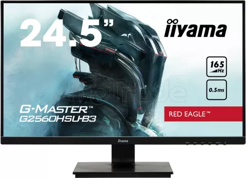 Photo de Ecran 25" Iiyama G-Master Red Eagle G2560HSU-B3 Full HD (Noir) 165Hz