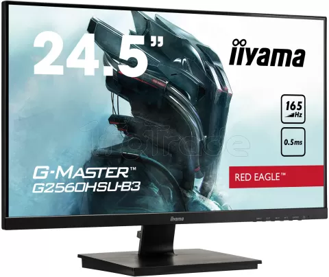 Photo de Ecran 25" Iiyama G-Master Red Eagle G2560HSU-B3 Full HD (Noir) 165Hz