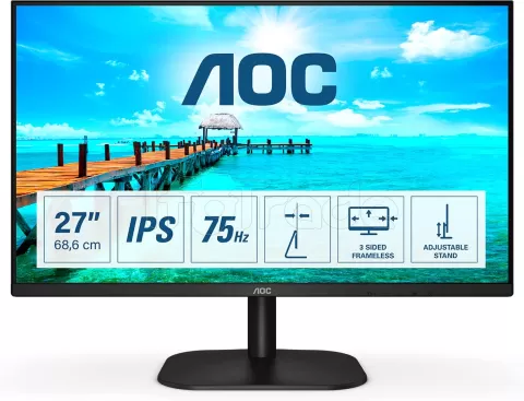 Photo de Ecran 27" AOC 27B2DA Full HD (Noir)