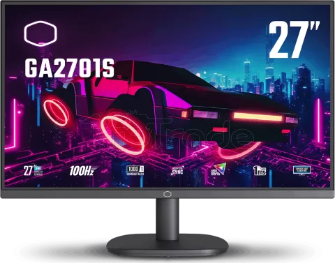 Photo de Ecran 27" Cooler Master GA2701S Full HD 100Hz (Noir)