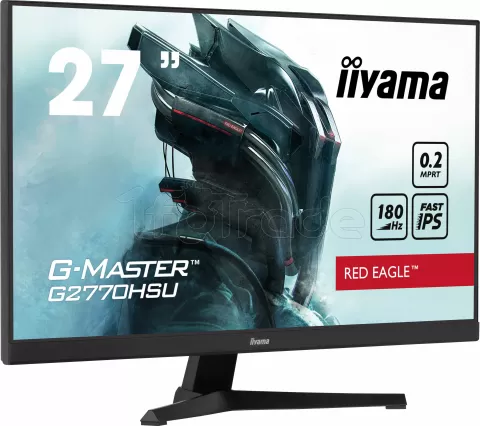 Photo de Ecran 27" Iiyama G-Master Red Eagle G2770HSU-B6 Full HD 180Hz (Noir)