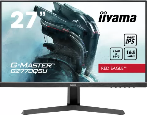 Photo de Ecran 27" Iiyama G-Master Red Eagle G2770QSU-B1 Quad HD 165Hz (Noir)