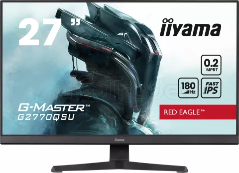 Photo de Ecran 27" Iiyama G-Master Red Eagle G2770QSU-B6 Quad HD 180Hz (Noir)