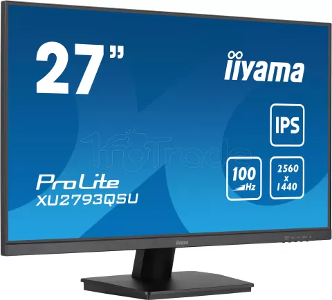 Photo de Ecran 27" Iiyama ProLite XU2793QSU-B7 Quad HD 100Hz (Noir)