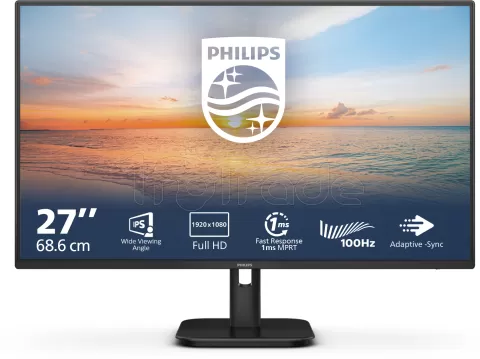 Photo de Ecran 27" Philips 27E1N1100A Full HD 100Hz (Noir)