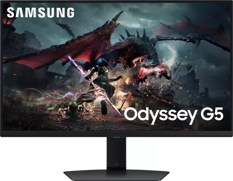 Photo de Ecran 32" Samsung Odyssey G5 G51C WQHD 165Hz (Noir)